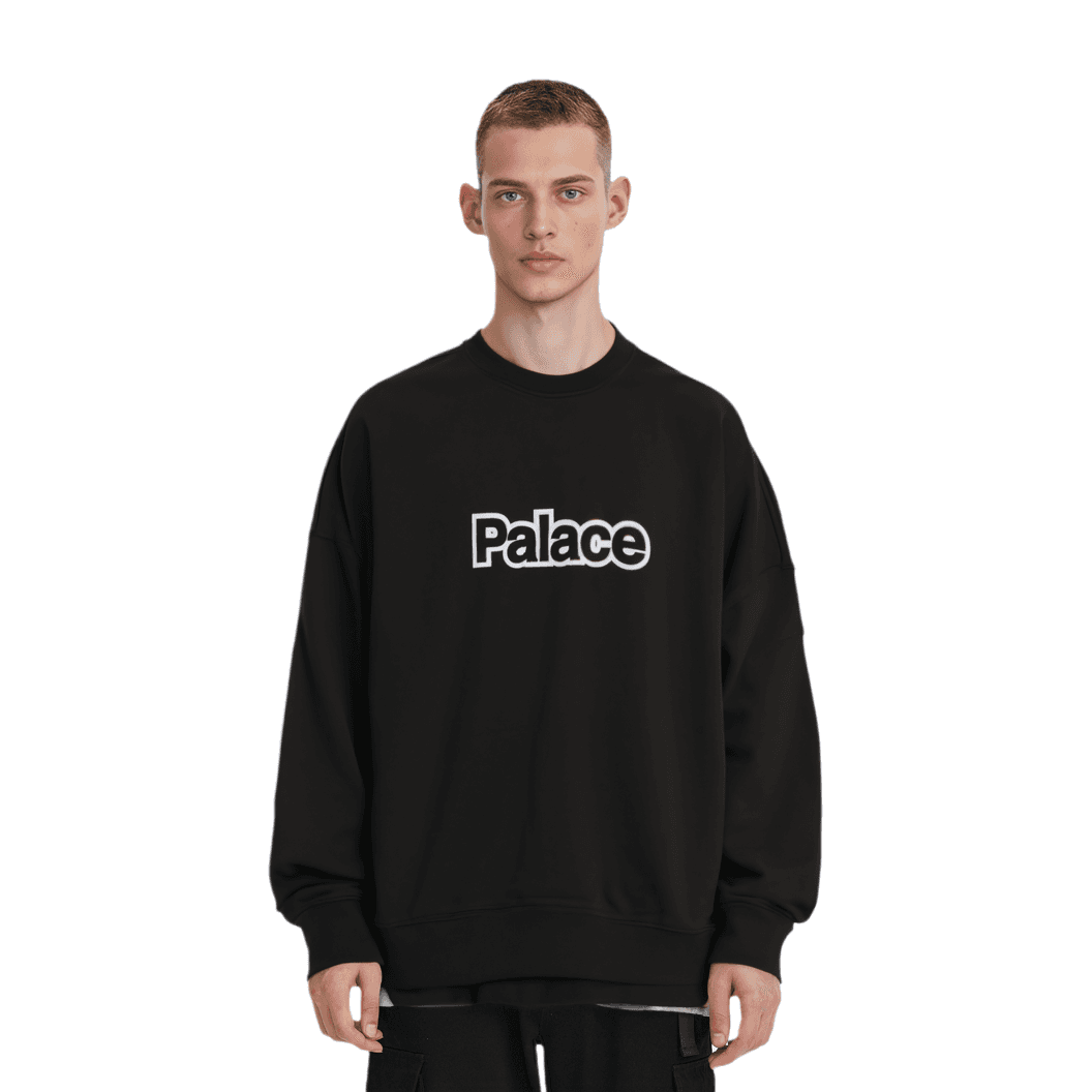 Худи PALACE FW21 Word Crew BlackLogo - изображение 3