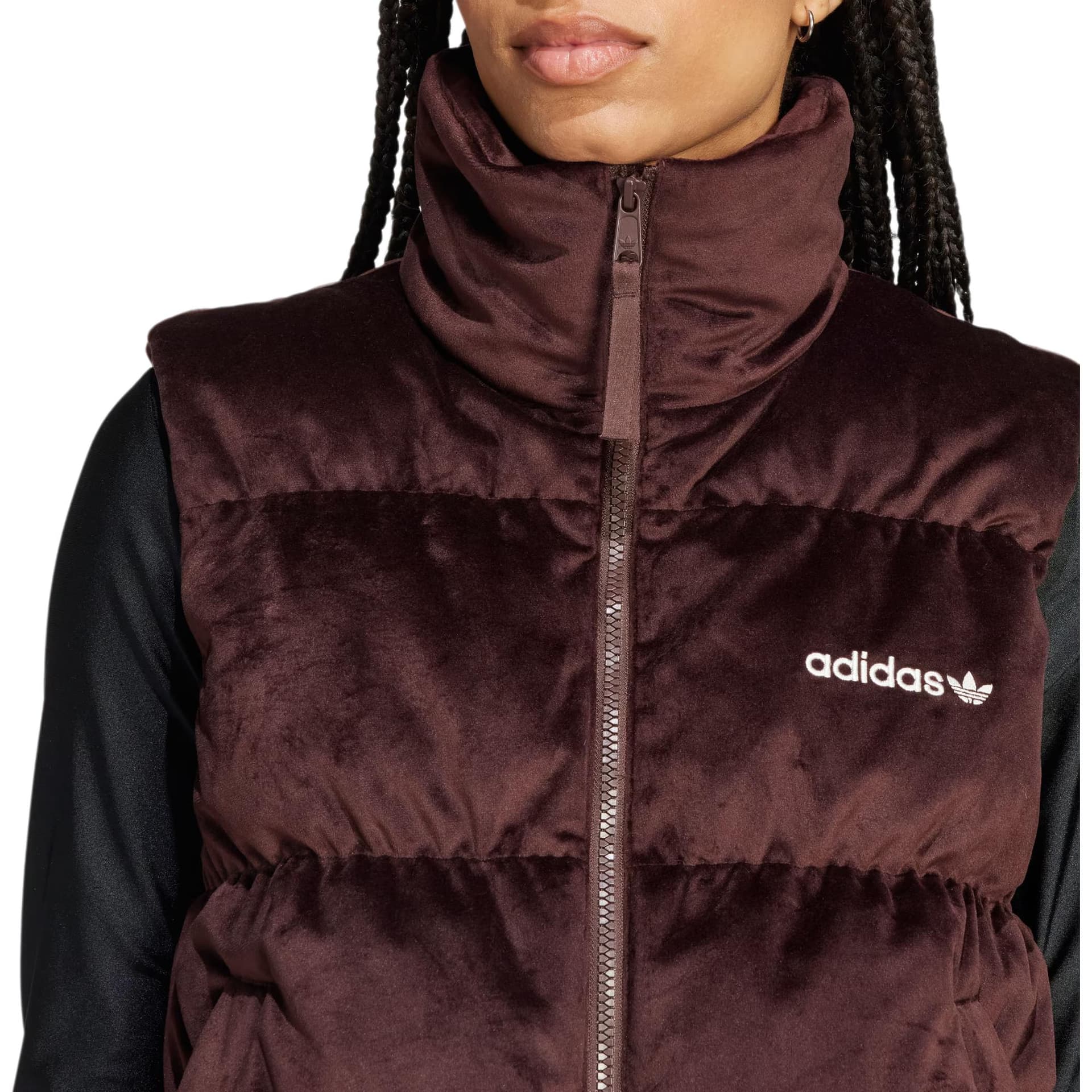 Adidas Originals Regen Жилет Женский Темно-Серый Коричневый - изображение 3