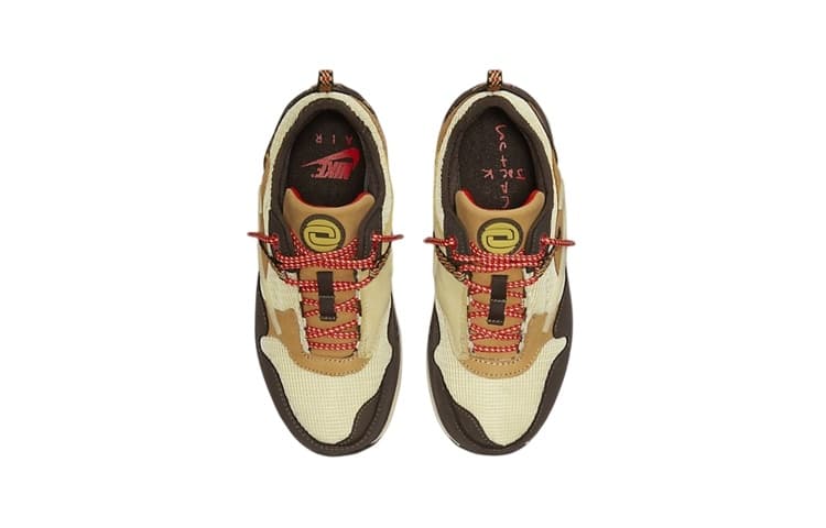 Кроссовки Travis Scott x Nike Air Max 1 "baroque brown" travis scott - изображение 3