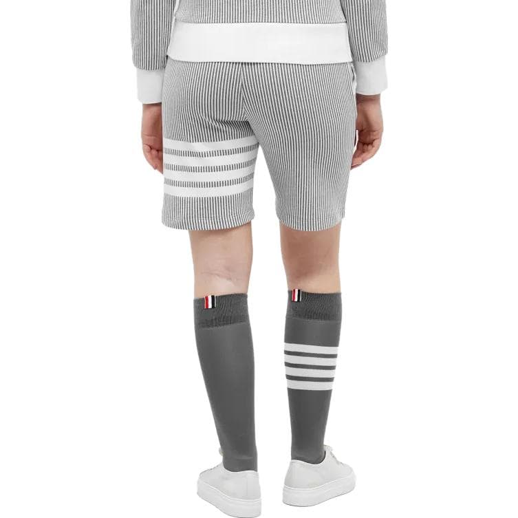 Шорты THOM BROWNE· Повседневные шорты женские серые - изображение 4