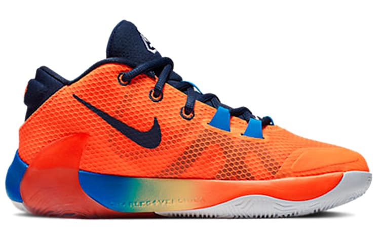 Кроссовки для баскетбола Nike Zoom Freak 1 Bros Total Orange - изображение 2