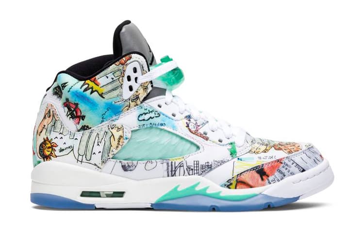 Кроссовки для баскетбола Jordan Air Jordan 5 Retro Wings GS - изображение 2