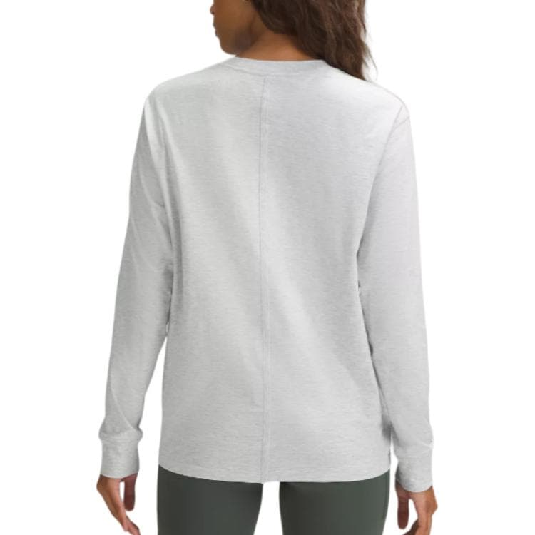 Кофта lululemon All Yours Cotton Long-Sleeve Shirt Online Only T - изображение 3