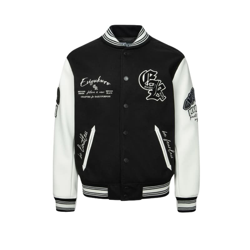 Зимняя куртка пуховик EVISU Черный Мужской Пуховик - изображение 2