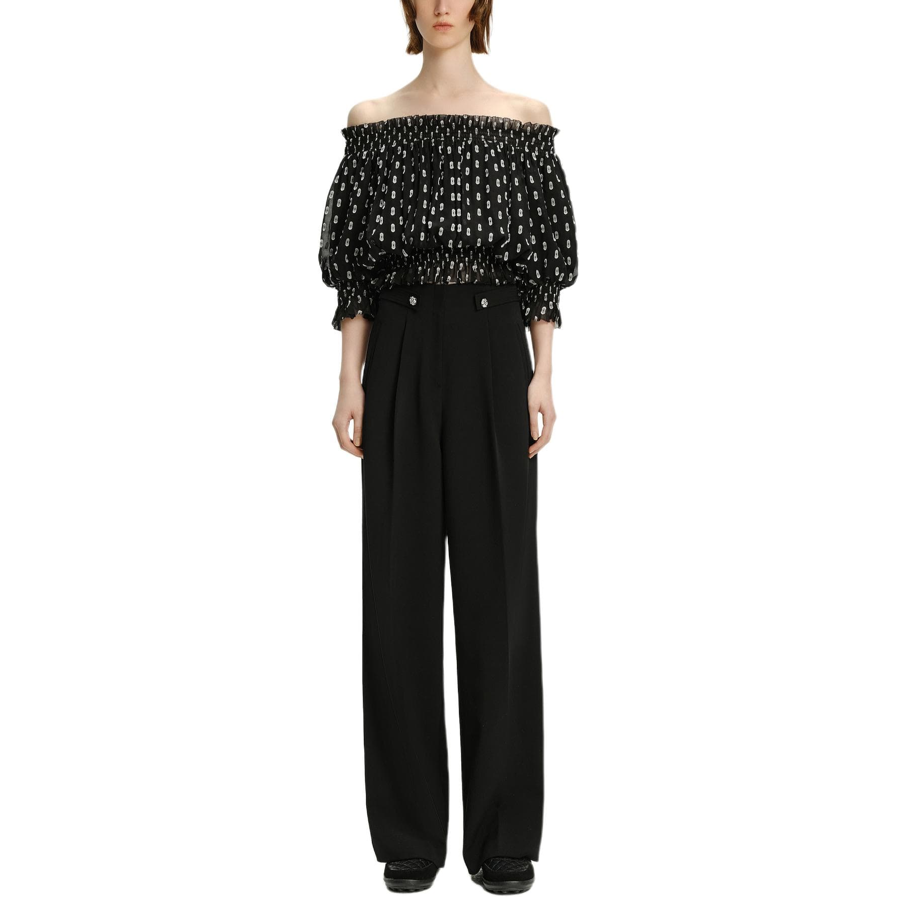 Блузка KARL LAGERFELD SS24 - изображение 3