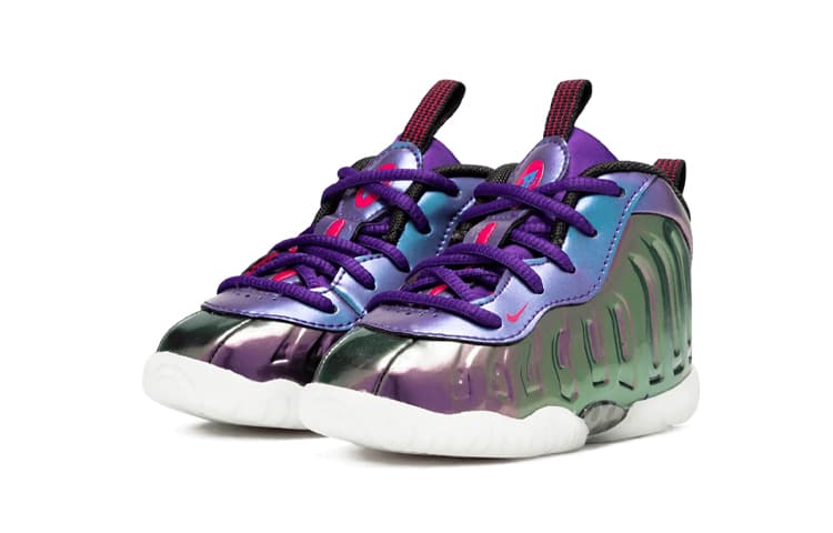 Кроссовки TD Nike Little Posite One "Iridescent" - изображение 2