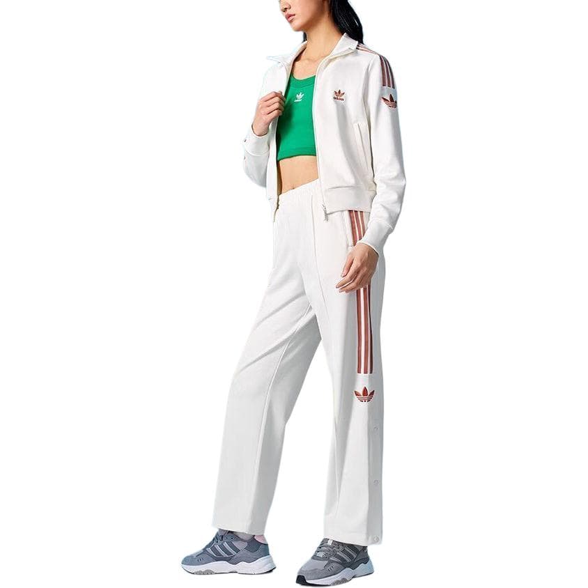 Куртка Adidas Originals TRACK TOP Куртки Пальто Женские Ярко-белый - изображение 3