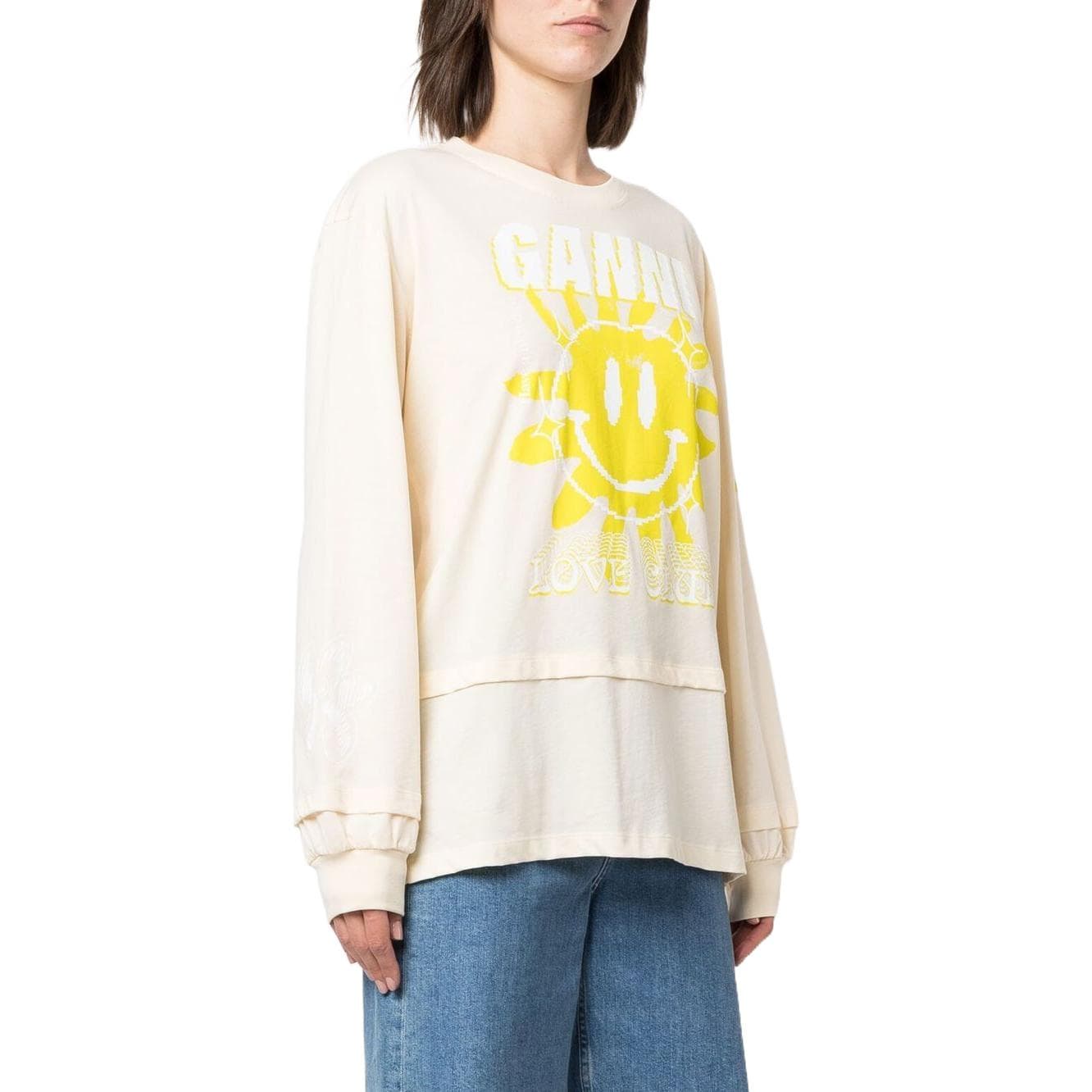 Футболка GANNI SS22 LOVE CLUB T - изображение 3