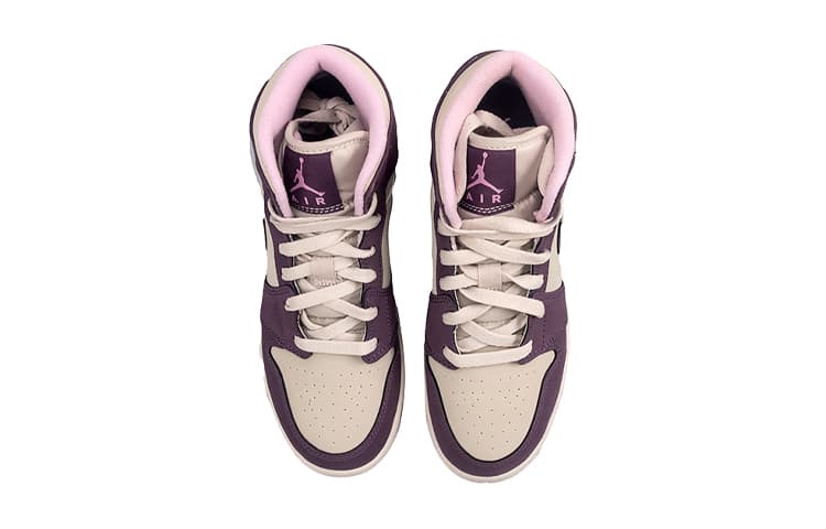 Кроссовки для баскетбола Jordan Air Jordan 1 Mid GS - изображение 4