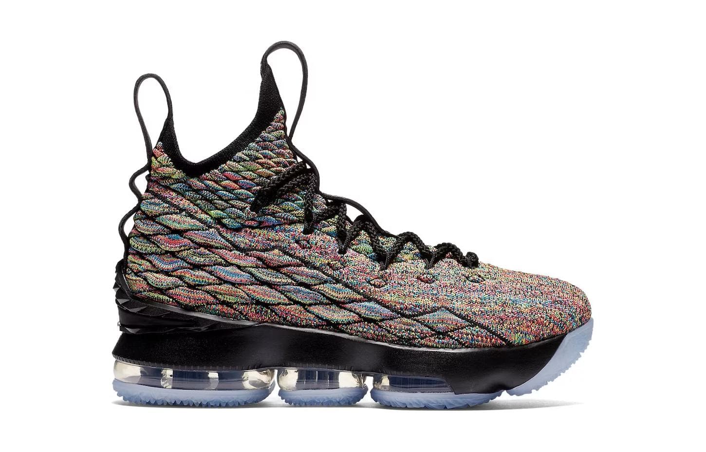 Кроссовки для баскетбола Nike Lebron 15Lebron 15 Multi-Color GS - изображение 2
