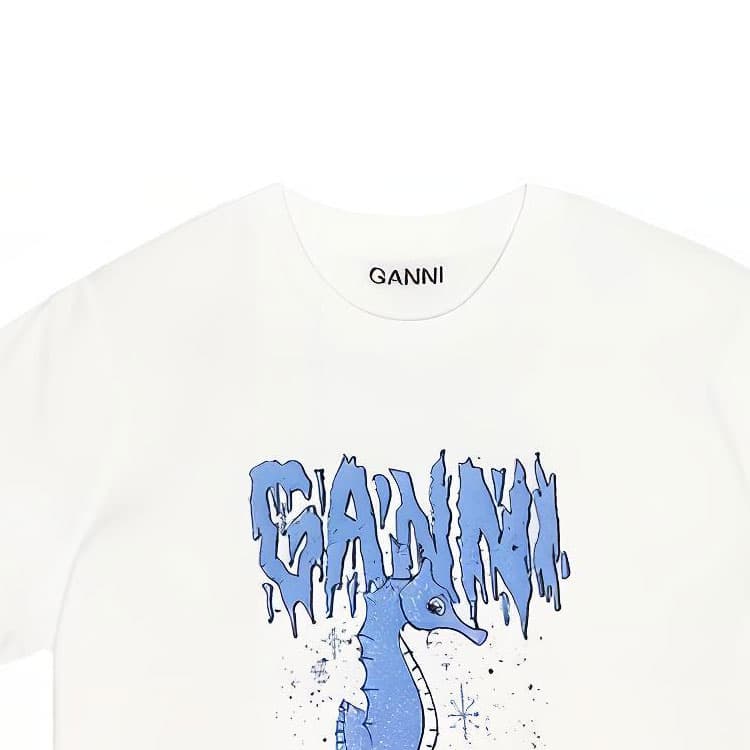 Футболка GANNI SS24 T - изображение 5