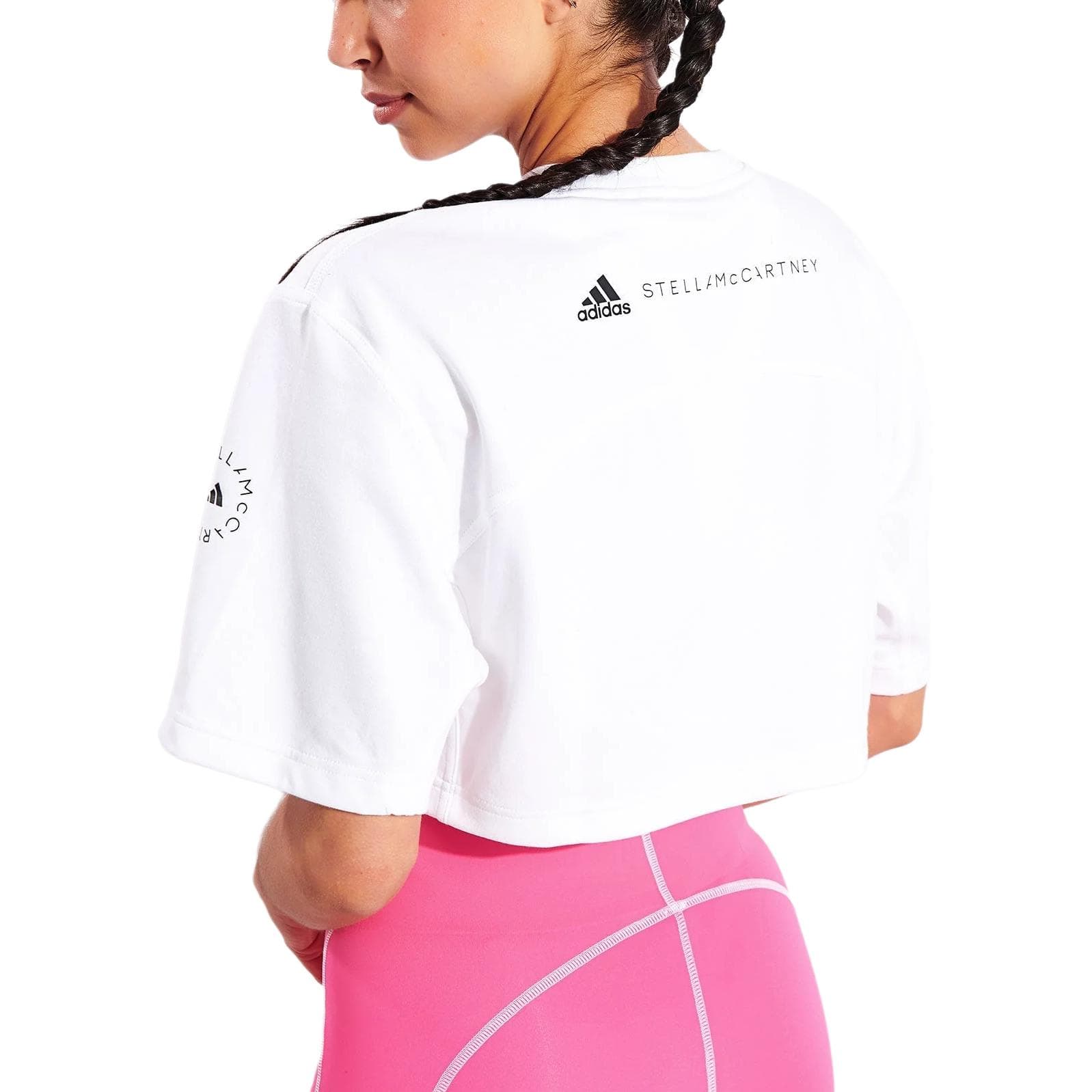 Футболка Adidas Белые Женские Футболки - изображение 4