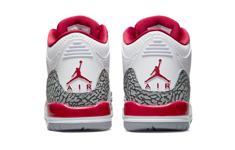 Кроссовки для баскетбола Jordan Air Jordan 3 Retro "Cardinal Red" GS - изображение 9