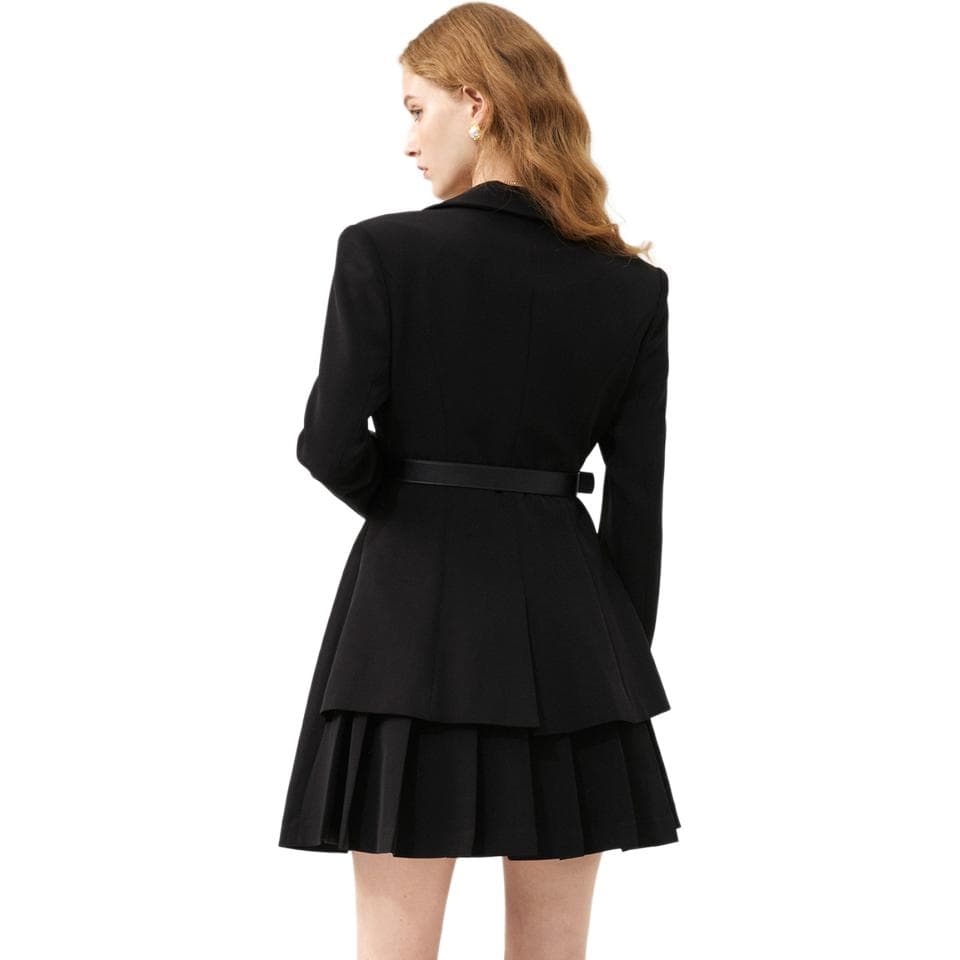 Платье JORYAweekend Длинный Sleeved Платье Женские Черный - изображение 3