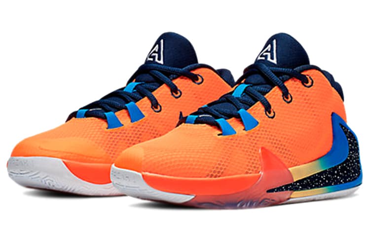 Кроссовки для баскетбола Nike Zoom Freak 1 Bros Total Orange - изображение 3