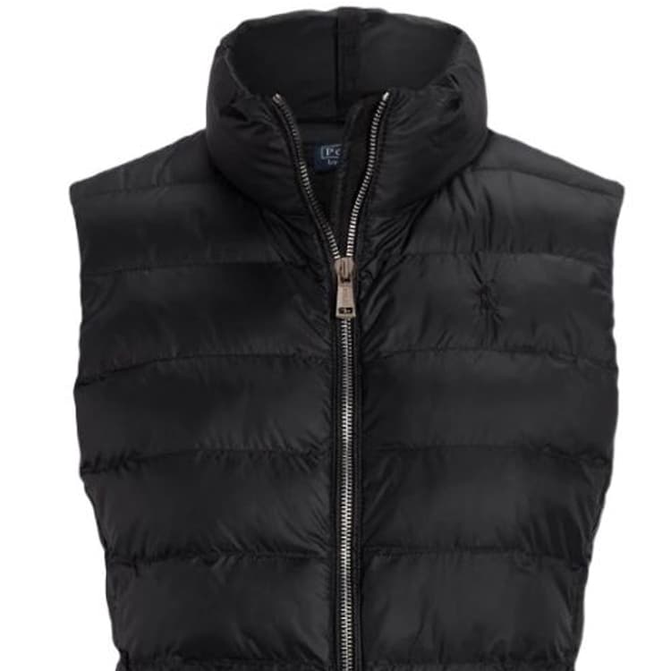 Polo Ralph Lauren Жилет Облегающий Женский Черный - изображение 2
