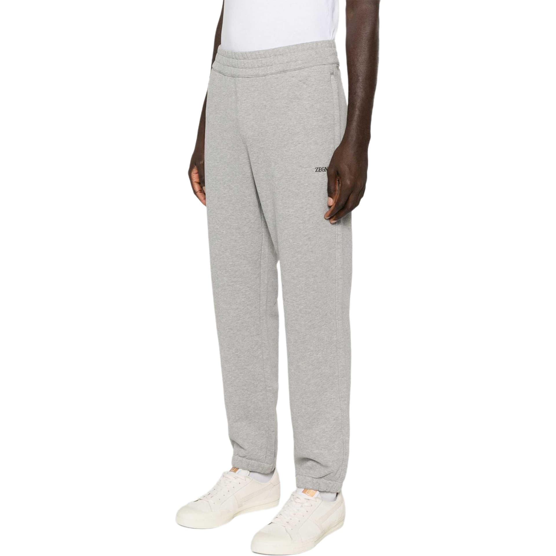 Спортивная одежда Ermenegildo Zegna FW24 Спортивные брюки Мужской Вересковый серый - изображение 4
