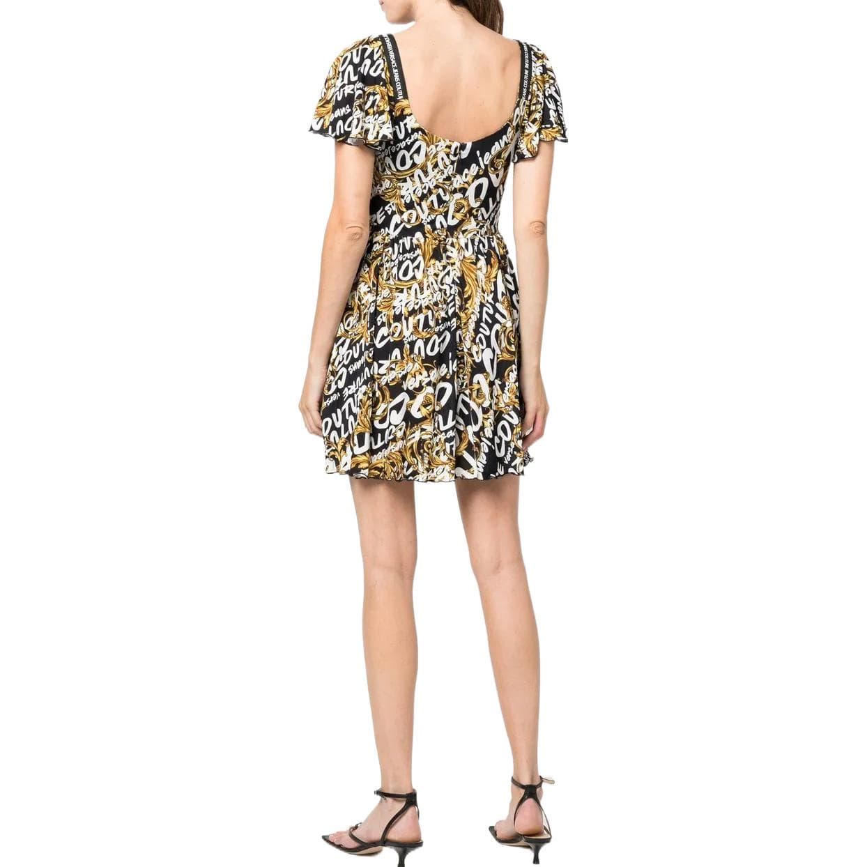 Платье VERSACE JEANS COUTURE FW22 logo - изображение 2