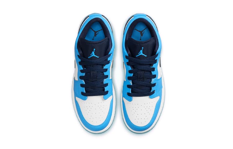Кроссовки для баскетбола Jordan Air Jordan 1 Low "UNC" GS - изображение 4