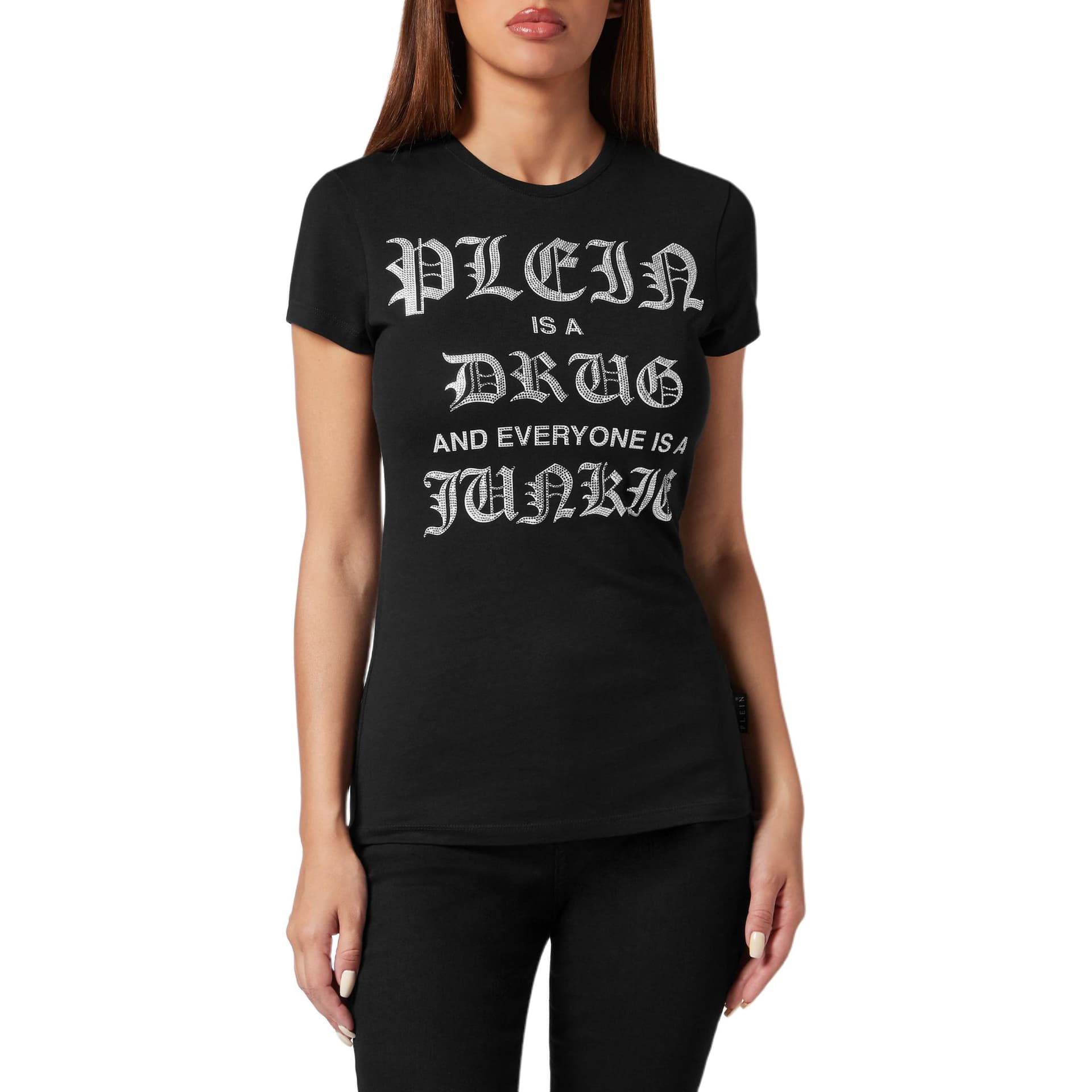 Футболка PHILIPP PLEIN T-Shirt Sexy Pure With Crystals T - изображение 3