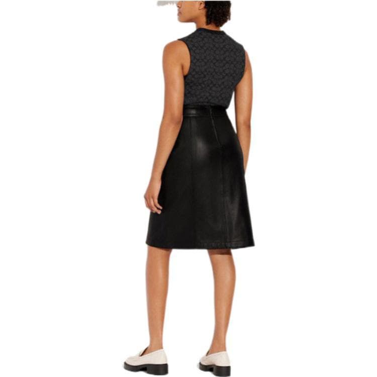 COACH FW22 Black Skirt - изображение 5