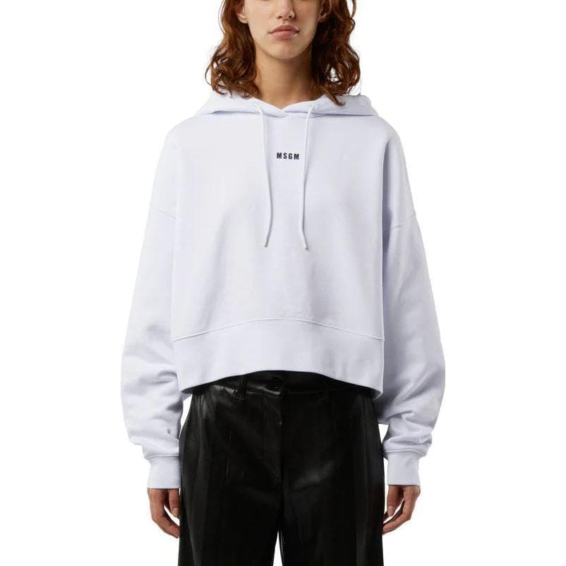 Худи MSGM Белый Женский Толстовка - изображение 2