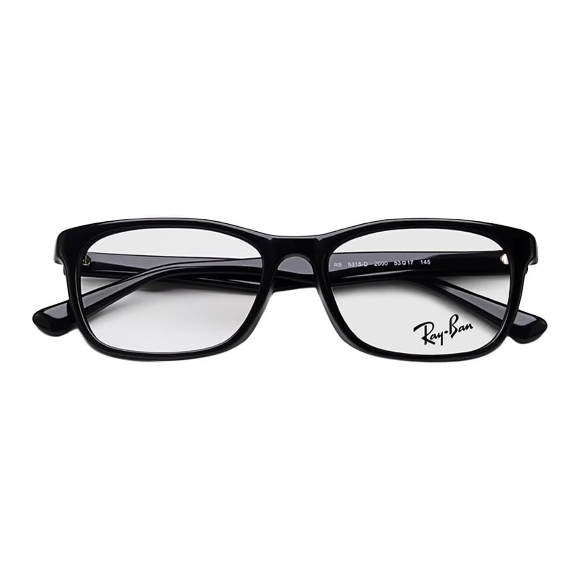 Оправа RayBan Пластиковая оправа Квадратные Оправы для очков Унисекс Ярко-черный - изображение 3