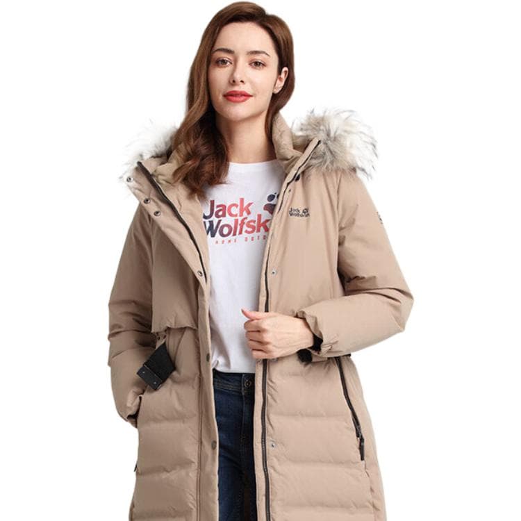 Пуховик Jack Wolfskin logo - изображение 2