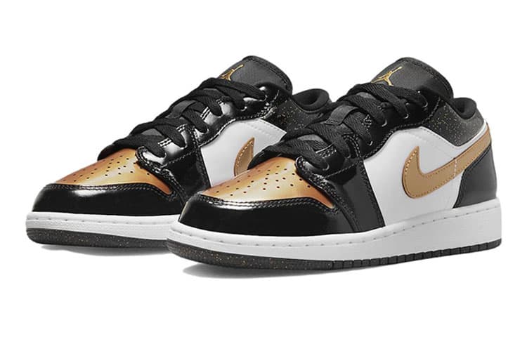 Кроссовки для баскетбола Jordan Air Jordan 1 "Gold Toe" GS - изображение 6