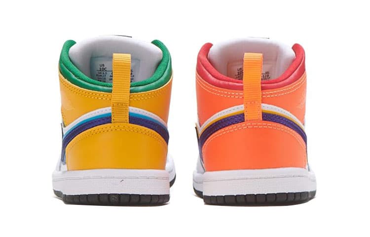 Кроссовки TD Air Jordan 1 Mid - изображение 4