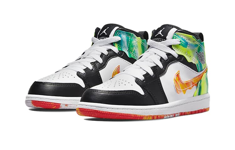 Кроссовки для баскетбола Jordan Mid SE "Wave" - изображение 3