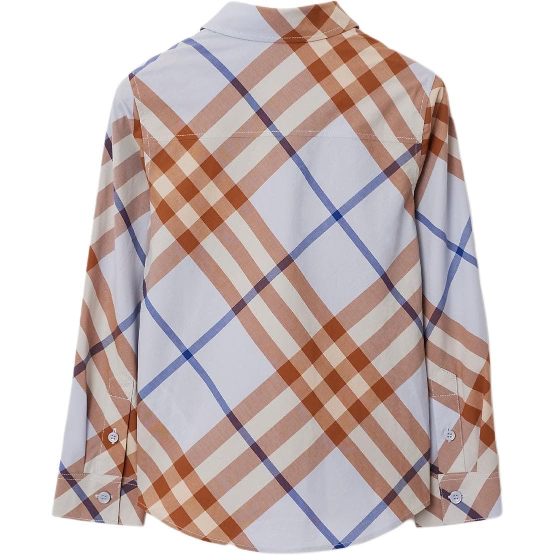 Burberry Рубашка Сланцевый синий Детский - изображение 2