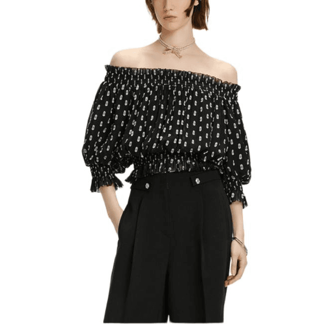 Блузка KARL LAGERFELD SS24 - изображение 7