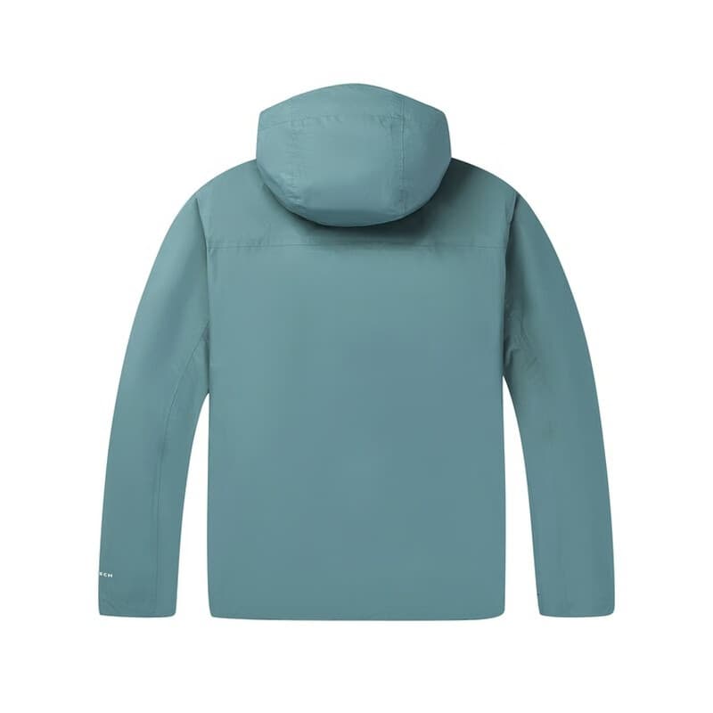 Демисезонная куртка COLUMBIA City Outdoor Collection Водонепроницаемый Износостойкий Термостойкий Ветровка Мужской Циан - изображение 3