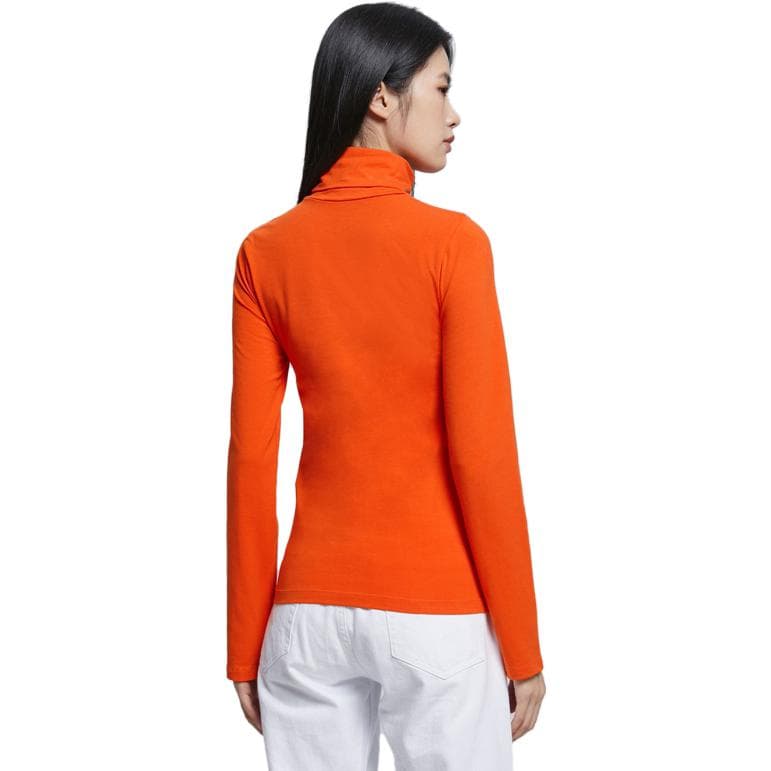 Футболка Calvin Klein Оранжево-красные Женские Т-рубашки - изображение 3