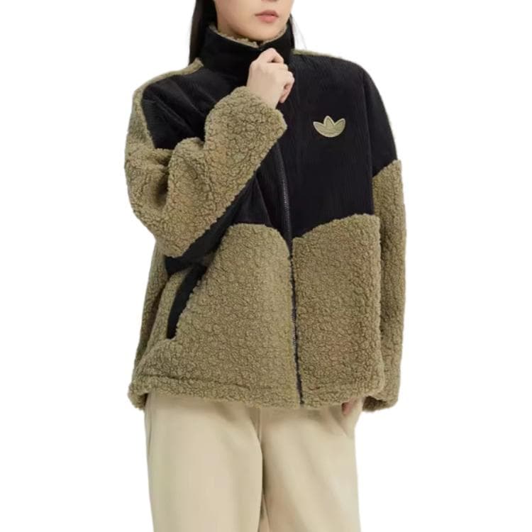 Куртка adidas Originals Sherpa Mix Jacket - изображение 3