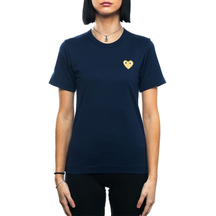 Футболка CDG Play Comme Des Garcons Gold Heart T - изображение 2