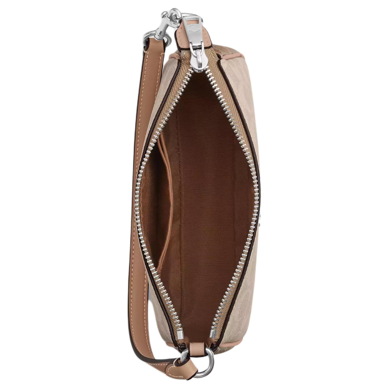 Мини-сумка COACH Nolita Покрытие Холст Настольный Ручная Сумка через плечо Сумка на плечо Маленькая Женская - изображение 3