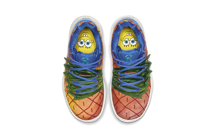 Кроссовки для баскетбола SPONGEBOB SQUAREPANTS x Nike Kyrie 5 Pineapple House - изображение 3