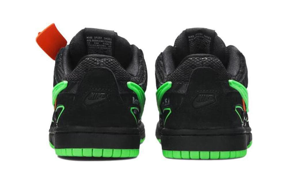 Кроссовки OFF-WHITE x Nike Rubber Dunk "Green Strike" - изображение 4