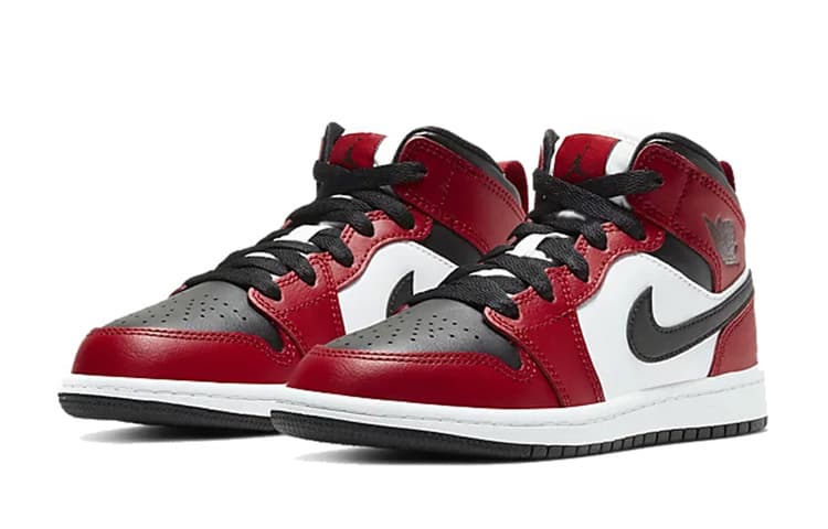 Кроссовки для баскетбола Jordan Air Jordan 1 Mid Chicago - изображение 3