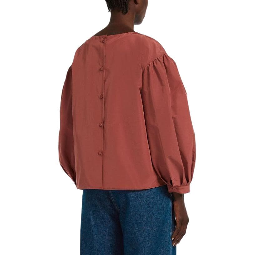 Блузка WEEKEND MaxMara Zeus Taffeta blouse - изображение 3