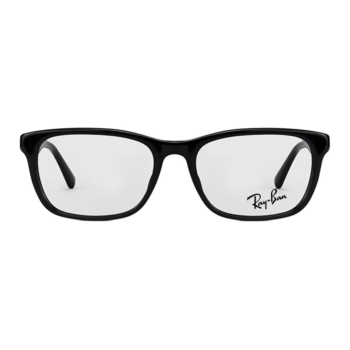 Оправа RayBan Пластиковая оправа Квадратные Оправы для очков Унисекс Ярко-черный - изображение 2
