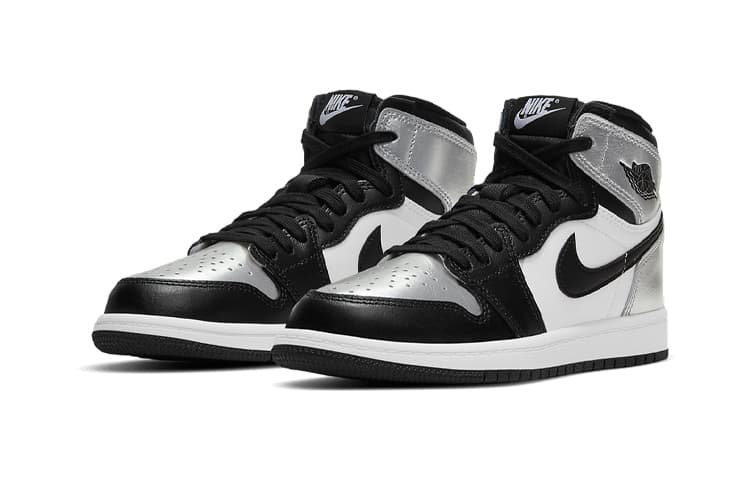 Кроссовки для баскетбола Jordan Air Jordan 1 Retro High OG "Silver Toe" - изображение 3