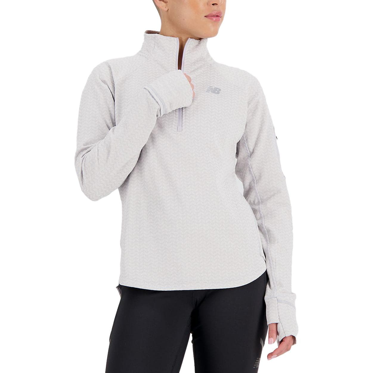 Худи New Balance Heat Grid Half Zip - изображение 3