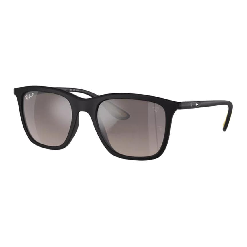 Солнцезащитные очки RayBan Пластиковая оправа нейлон квадратные солнцезащитные очки унисекс черный - изображение 1