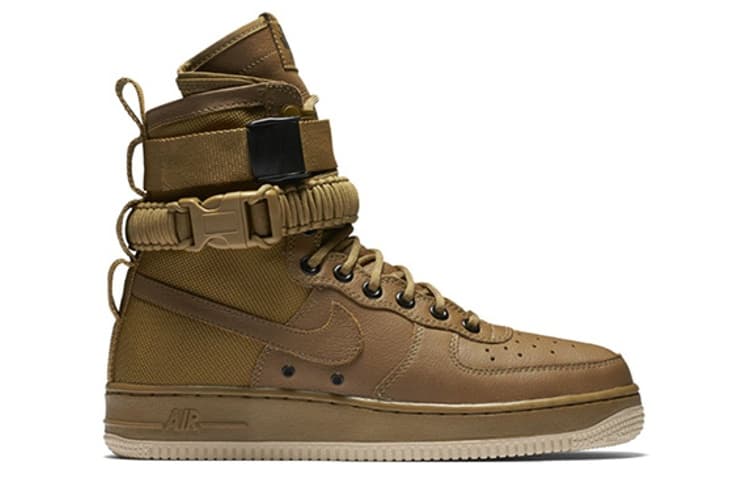 Кроссовки Nike Air Force 1 Golden Beige GS - изображение 2