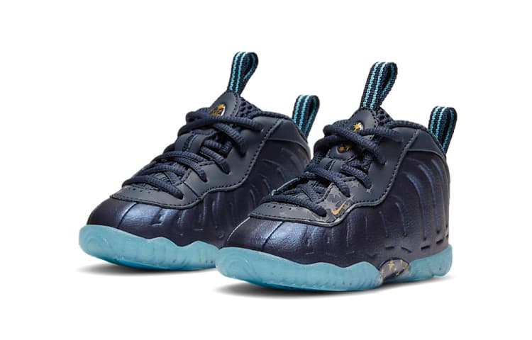Кроссовки Nike Little Posite One "Obsidian" - изображение 3