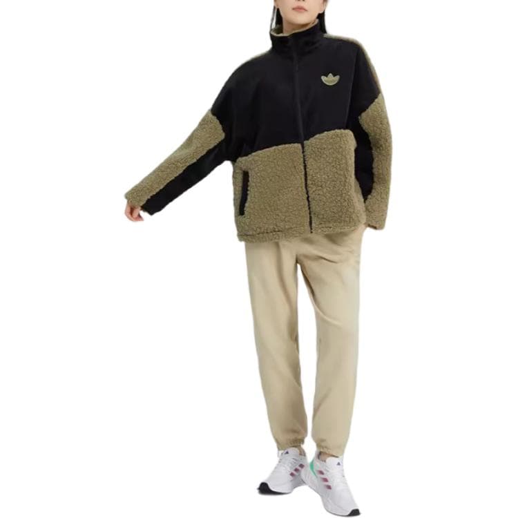 Куртка adidas Originals Sherpa Mix Jacket - изображение 4