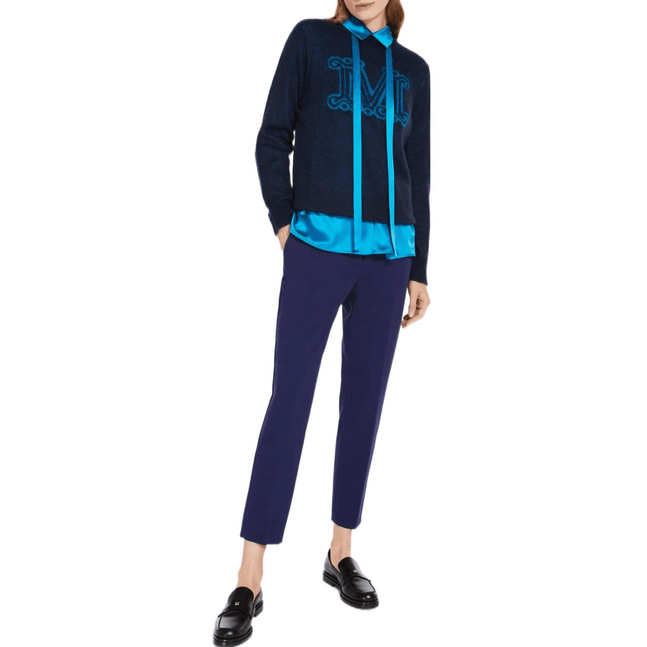 Кардиган MaxMara Chantal FW22 Logo - изображение 2